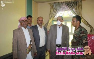 تعز عملية تفقد المحجر الصحي والمركز الصحي بالضباب