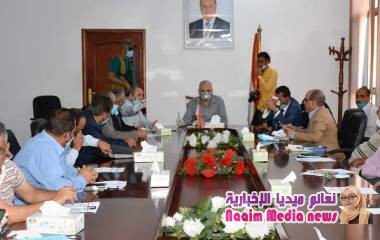 اجتماع في تعز يناقش أجراءات مواجهة كورون