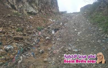 شاهد طريق القبلة والمجيرين الاكثر تضررا م̷ـــِْن السيول