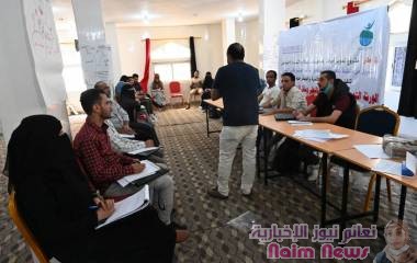 منظمة شباب تدرب الاعلاميين والناشطين حول بناء السلام