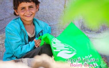 *مركز الملك سلمان يدشن توزيع كسوة عيد الأضحى للأطفال الأيتام والنازحين بمحافظة الضالع*