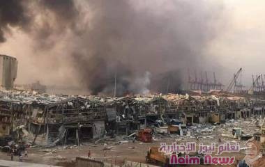 صور تحاكي انفجاربيروت