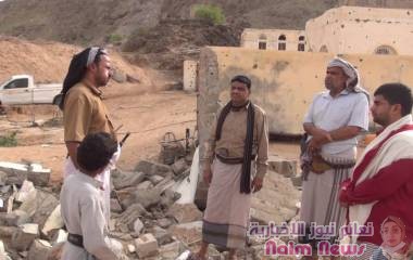 مدير نصاب يوجه بحصر اضرار السيول بالمديرية.