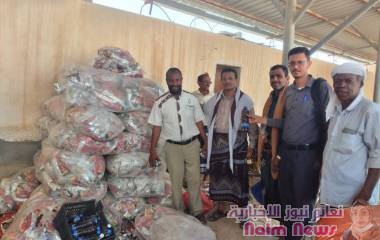 ضبط دفعة جديدة من الاغذية المنتهية الصلاحية في عتق بشبوة.