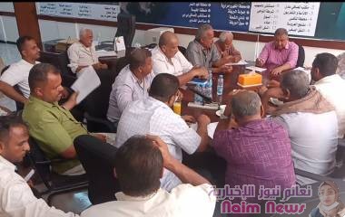 خلال ترأسه إجتماعاً برؤوساء الأقسام بالمديريات .. *مدير عام نظافة عدن يشدد على مضاعفة الجهود والعمل بجدية للحفاظ على نظافة وتحسين المحافظة*