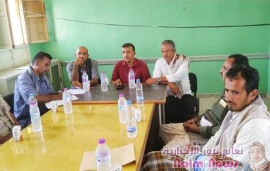 تفقد العمل في سور نادي طليعة حبان سنان يعلن استضافة بطولة المحافظ الشهيد احمد باحاج على ملعب الخليفي بعتق