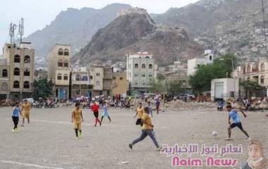 أختتام دور المجموعات من بطولة المهيوب الكروية بتعز