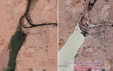 فيضانات السودان: صور بالأقمار الاصطناعية تكشف دمارا واسعا