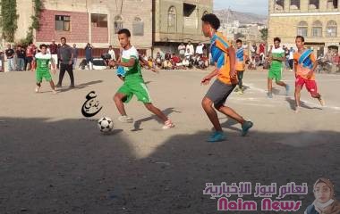 مواهب تعز تلتهم آمال فجر الأمل وتبهر كل الحاضرين ويصلون إلى نهائي البطولة