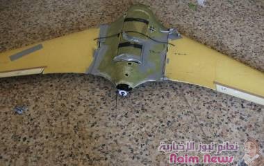 اسقاط طائره مسيرة بتعز