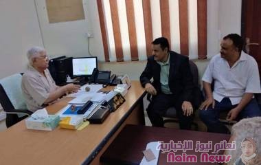 خلال لقائه بمدير الصندوق.. مدير عام المنصورة يناقش عدد من المشاريع المقدمة للمديرية من الصندوق الإجتماعي للتنمية.. 