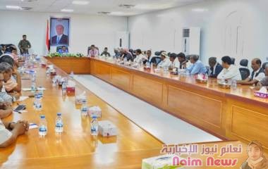 محافظ شبوة يشيد بالسلوك الحضاري لابناء مديرية الروضة .