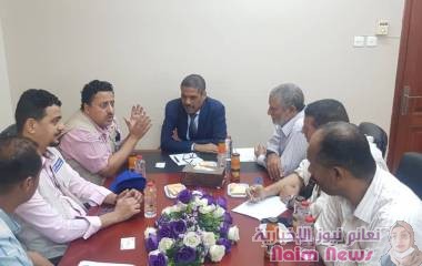 مكتب الأمم المتحدة لخدمة المشاريع (UNOPS) يجتمع مع قطاع المشاريع بوزارة التربية