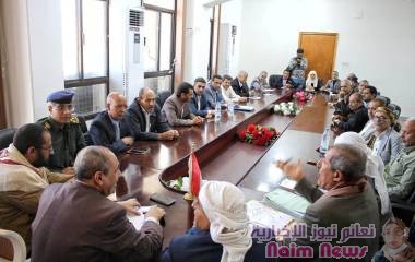 منها إجراء محاكمات عاجلة للمطلوبين أمنيا.. السلطة المحلية بتعز تقر عدة إجراءات لمواجهة الاختلالات