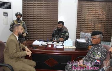 بن عفيف وحازب يبحثان زيادة التنسيق لمتابعة المحلات التجارية المخالفة