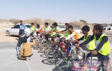 فوز صمود الصعيد ببطولة أندية شبوة لسباق الدراجات الهوائية