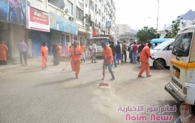 صندوق النظافة بعدن يدشن برنامج الجمع المباشر للقمامة بمديرية المعلا*