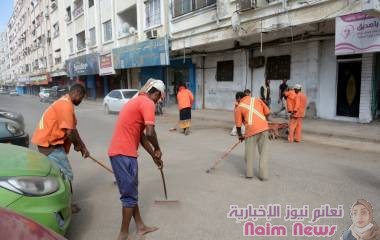     عدن / صندوق النظافه -يدشن برنامج الجمع المباشر للقمامة بمديرية المعلا