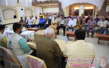 بتمويل من الجمعية الكويتية للإغاثة فتح مضاريف مشروع حفر 10 آبار ارتوازية استبدالية بحقل بئر ناصر*