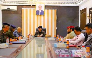 وزير الداخلية يشيد بتضحيات الجيش الوطني وأبناء تعز في التصدي للمليشيات الحوثية*