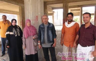 بعد تعثرها لست سنوات.. مدير عام رياض الاطفال ومأمور البريقة يتفقدا مشروع روضة الاطفال بصلاح الدين 