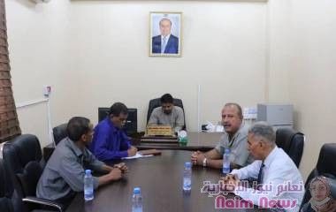 *لتعزيز العلاقه والتعاون بين الصندوق والسلطه المحليه* *صندوق تنمية المهارات بعدن يدشن برنامج النزول الميداني للقاء مع مدراء المديريات*