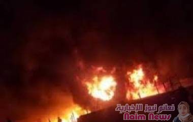 حرائق ضخمة تلتهم أسواق السوداء في صنعاء وسط استنكار وسخط شعبي من صمت المليشيات الحوثية