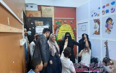*اشاد بجهود المؤسسة في خدمة الطلاب من ذوي الاحتياجات الخاصة*   *وكيل وزارة الاعلام يزور مؤسسة الحياة للتدخل المبكر بالعاصمة عدن*
