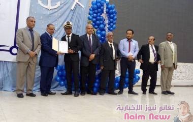 وزير النقل يحضر حفل تخرج طلاب الهندسه البحريه