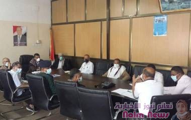 لجنه طوارئ تعز تقر تشكيل لجنة فنية طبية لمراجعة الإجراءات العلاجية لمرضى كورونا .