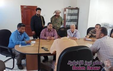 مدير عام البريقة يناقش إحتياجات مناطق المديرية من مشاريع الكهرباء العاجلة*