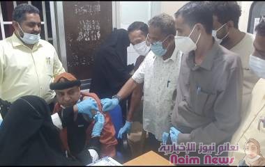 *مدير عام البريقة يدشن الحملة الوقائية ضد كورونا بالمديرية*