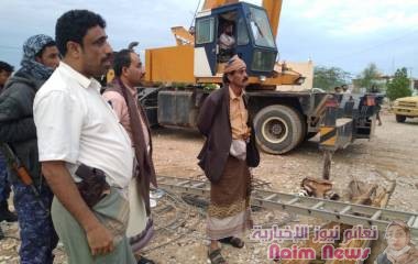 استئناف تشغيل الكهرباء لمديرية نصاب بشبوة.