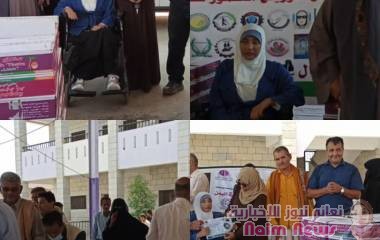 عدن /الشبكه الوطنيه لمناصره حقوق ذوي الهمم          تدشين توزيع حملات الثمور