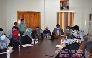 برئاستي الشاذلي والوليدي : لقاء موسع لمناقشة الأوضاع الصحية بالعاصمة عدن 