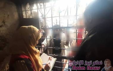 اللجنة الوطنية للتحقيق  تزور سجن الشبكة المركزي بمدينة التربة  تعز . التربة 