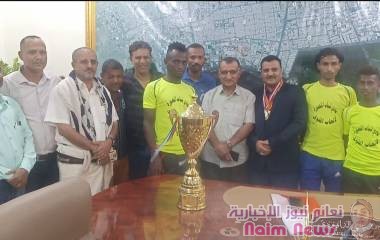 بحضور وكيل محافظة لحج صلاح الداؤودي.. *مدير عام المنصورة يكرم اللاعبين الحائزين على المراكز الثلاثة الأولى في " مارثون عدن " للتوعية من خطر المخدرات*