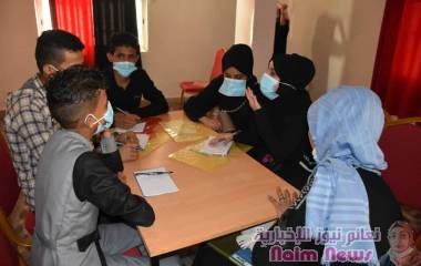 ضمن أنشطة مشروع تعزيز قدرات خمس مدارس لدعم مسارات السلام في مدينة تعز ( بناء السلام - والتنمية )