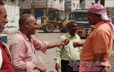 *مدير عام المنصورة يتفقد سير تنفيذ عدد من المشاريع الخدمية بالمديرية*