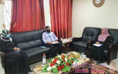 لقاء مدير عام الجهاز المركزي للإحصاء عدن بمنسق اليونسيف للمسح العنقودي متعدد المؤشرات (MICS6)