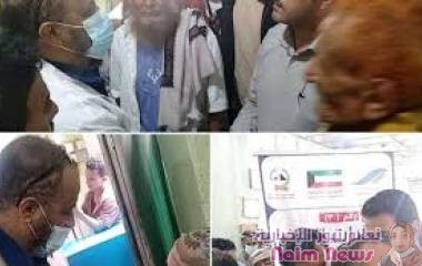 تدشين المخيم الطبي المجاني الجراحي للعيون،الذي تنفذه مؤسسة الجبل التنموية بالتعاون مع مؤسسة العيون الطبية