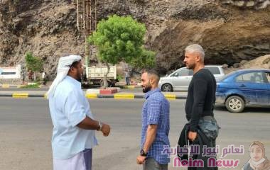 استعدادات لتنفيذ خطة تحسين وتشجير مدخلي وطرقات مديرية صيرة في عدن