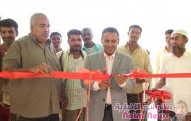 الوكيل عبدون يفتتح مشروع إعادة تأهيل مباني قسم السكن الداخلي لطلاب بثانوية أبي بكر بن شهاب للبنين بالمكلا 