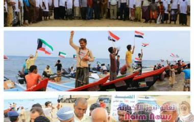 جمعية الحكمة اليمانية الخيرية تختتم مشروع توزيع 100 قارب صيد مع المكائن للمتضررين في محافظتي تعز والحديدة .