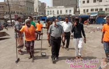 أطلع على نشاط المكب التحويلي للقمامة والورشة المركزية.. *" غانم " يتفقد سير أعمال حملات النظافة في عدد من مديريات محافظة عدن*