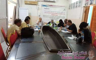 الاجتماع الحواري بمديرية صيرة والخاص بموضوع الدفاع المدني.. وبحضور مدير مصلحة الدفاع المدني بالمحافظة  يتناول ابر الصعوبات والتحديات.. وواجبات الجهات المعنية في معالجتها