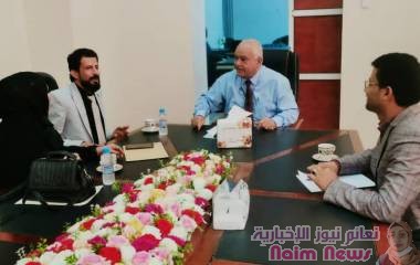 معالي وزير الخدمة المدنية يلتقي القائم بأعمال رئيس الهيئة العامة لتنظيم شؤون النقل البري*