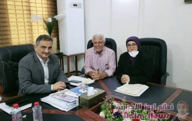 عدن / احمد حامد الملس يلتقي بمدراء مكتب الصحة ومستشفى الصداقه