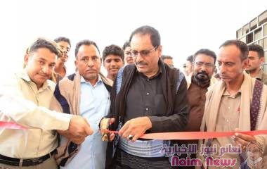 افتتاح صفوف دراسية إضافية وتدشين العمل في مشروع منظومة الطاقة الشمسية لمياه راوك بساه*