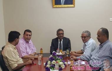 باسليم: نناقش اليوم الخطوات التنفيذية لبعض مشاريع 2022.